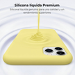 Silicone Cover de iPhone Amarillo