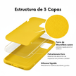 Silicone Cover de iPhone Amarillo