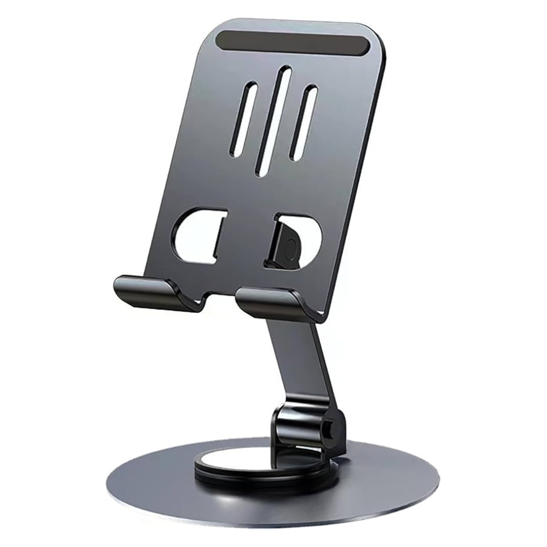 Stand de Mesa de Metal para Celular y Tablet – Soporte Ajustable y Estable