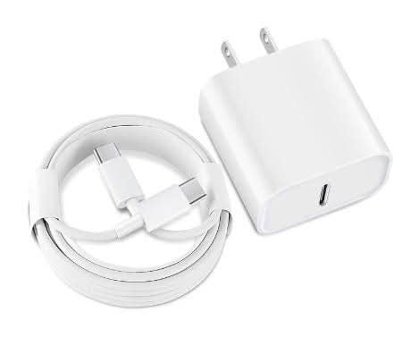 Cargador iPhone 35W con Cable Tipo C a Tipo C – Carga Súper Rápida