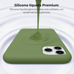 Silicone Cover de iPhone Verde