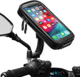 Holder para Motocicleta – Soporte Ajustable para Celular en Retrovisor