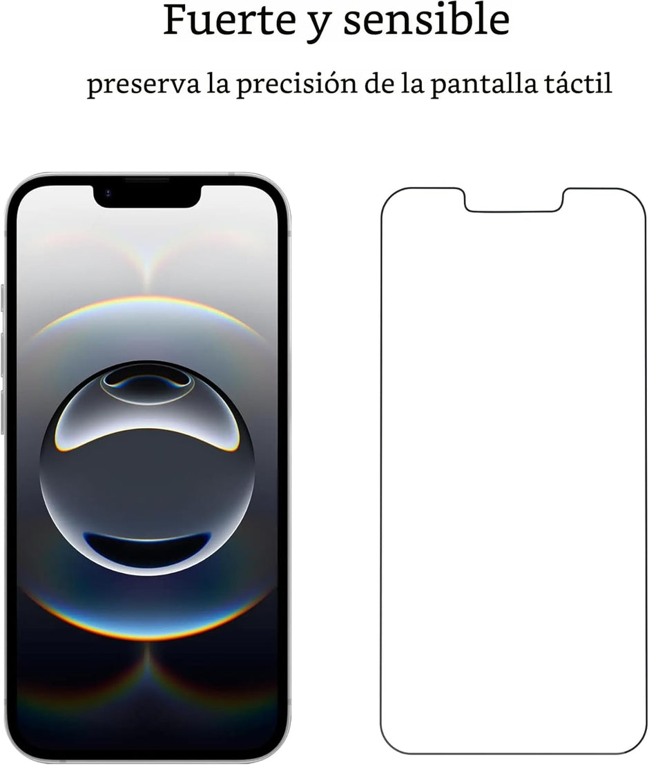 Protector de Pantalla Cristal Templado - Dureza 9H contra golpes y Rayaduras