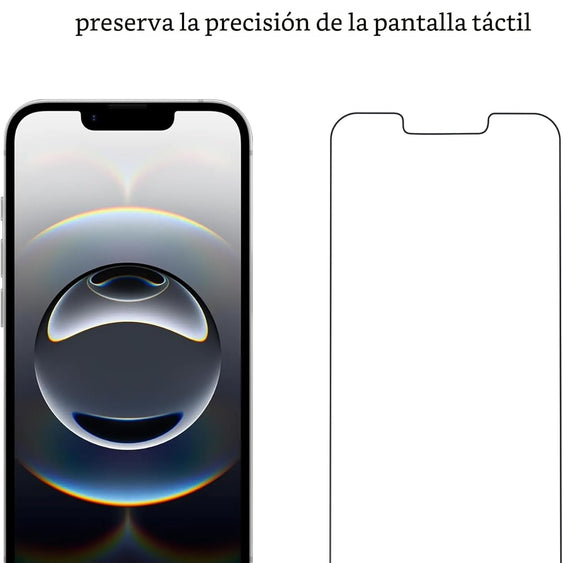Protector de Pantalla Cristal Templado - Dureza 9H contra golpes y Rayaduras