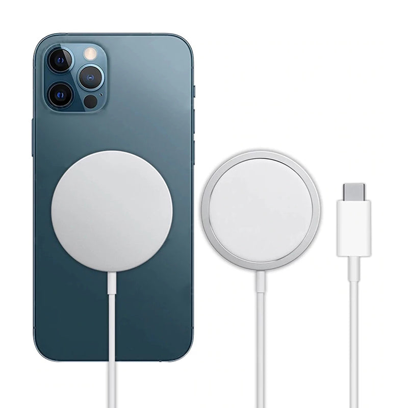 Cargador MagSafe 15W para iPhone – Inalámbrico, Rápido y Seguro