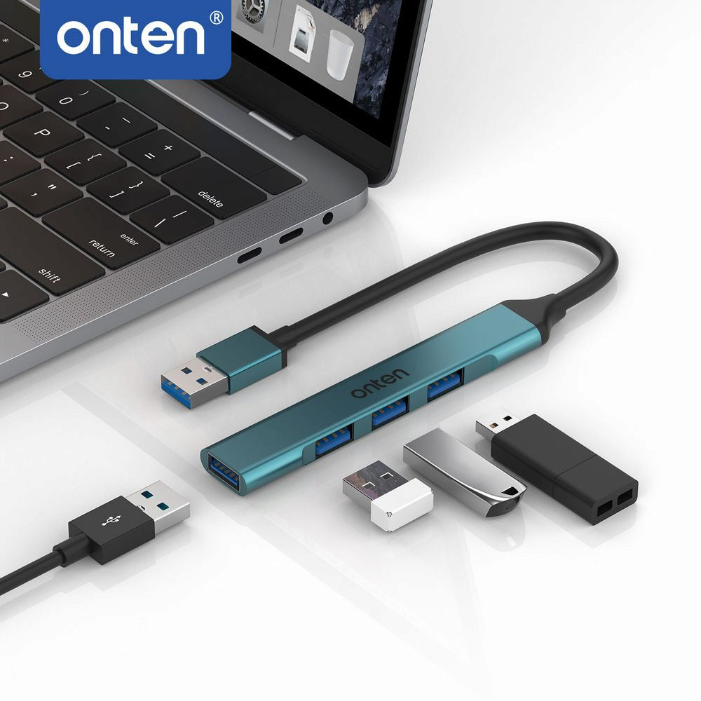 Hub USB con 4 Puertos – Expansor para Laptop