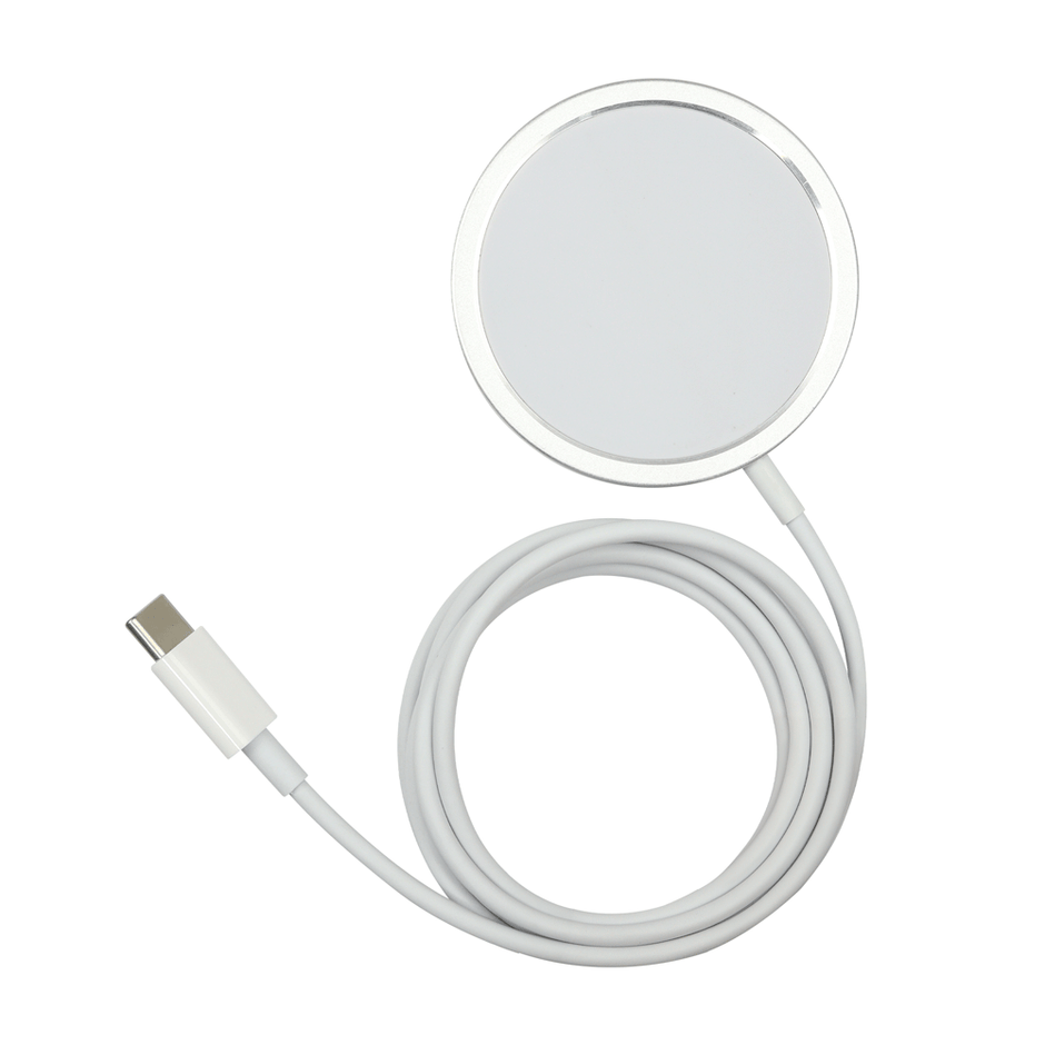 Cargador MagSafe 15W para iPhone – Inalámbrico, Rápido y Seguro