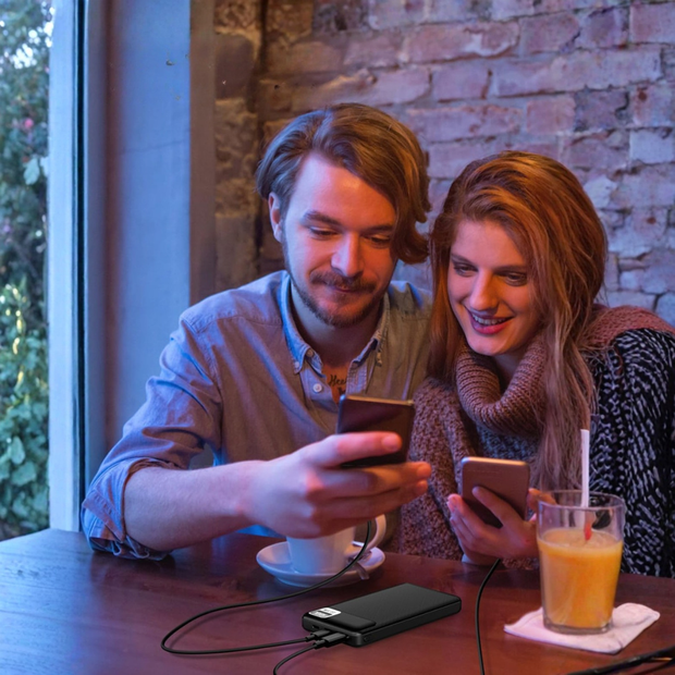 Power Bank 10,000mAh – Batería Portátil de Alta Capacidad para Celular y Tablet