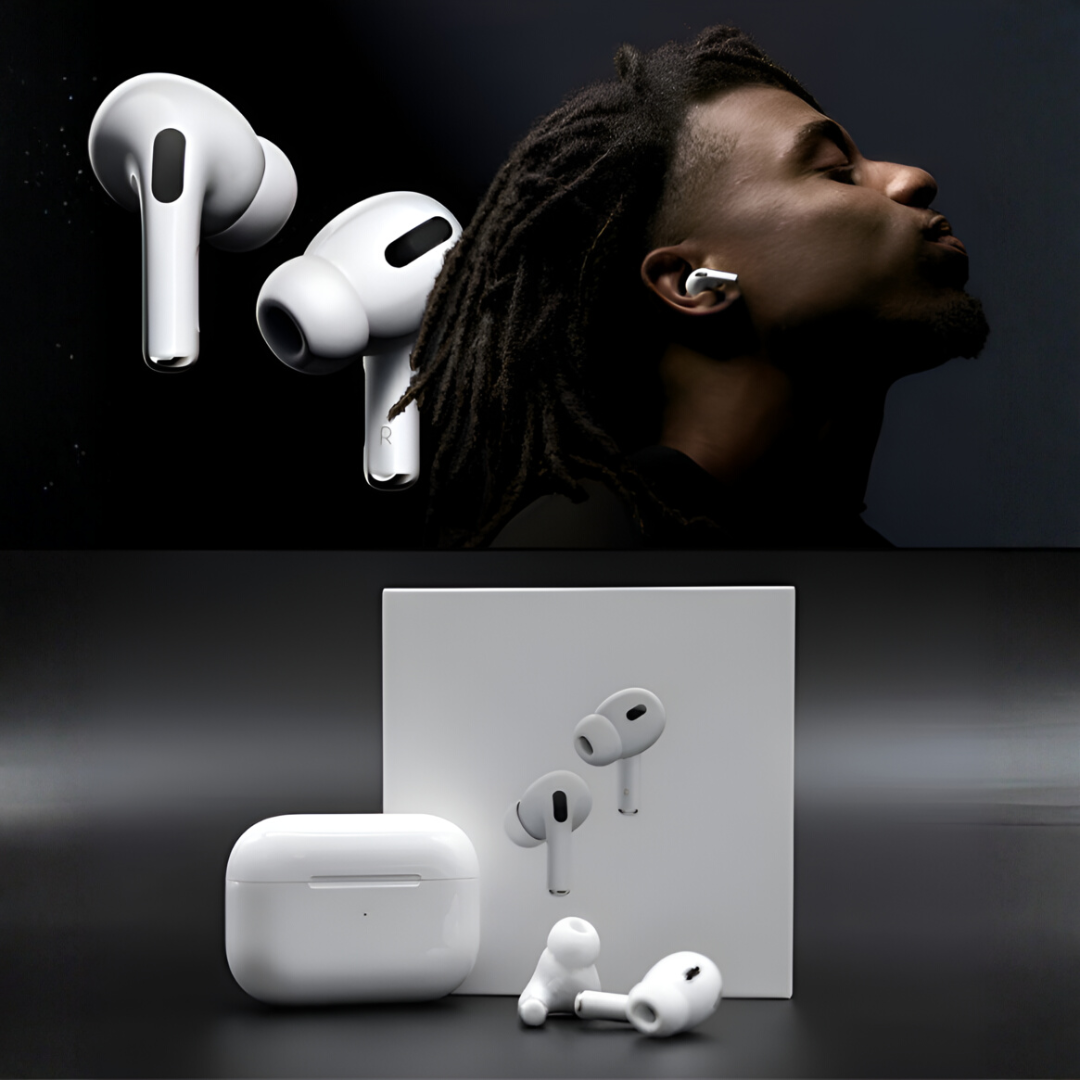 Audífonos Inalámbricos Tipo AirPods Pro 2da Generación – Bluetooth con Cancelación de Ruido