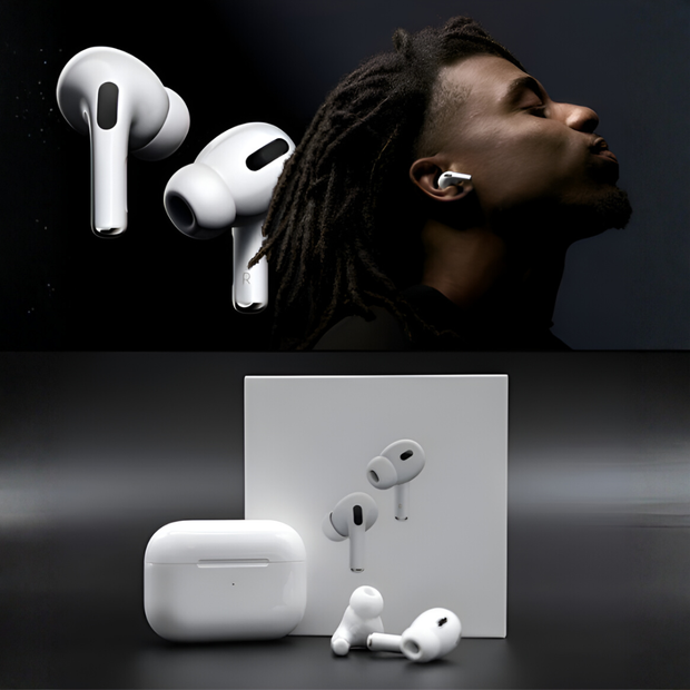 Audífonos Inalámbricos Tipo AirPods Pro 2da Generación – Bluetooth con Cancelación de Ruido