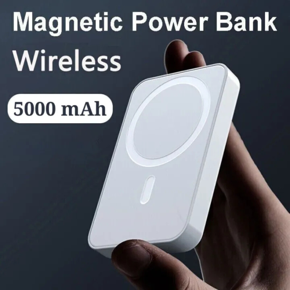 Batería Inalámbrica MagSafe 5000mAh – Power Bank 15W