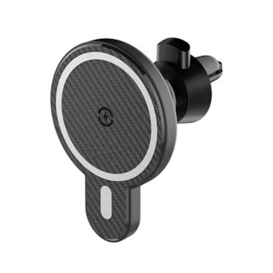 Holder para Auto con Cargador Inalámbrico MagSafe – Soporte y Carga Rápida para iPhone
