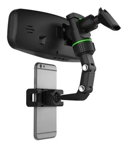 Holder para Retrovisor de Auto – Soporte Ajustable y Universal para Celular