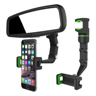 Holder para Retrovisor de Auto – Soporte Ajustable y Universal para Celular