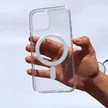 Cover Transparente con MagSafe para iPhone – Estuche Compatible con Carga Inalámbrica