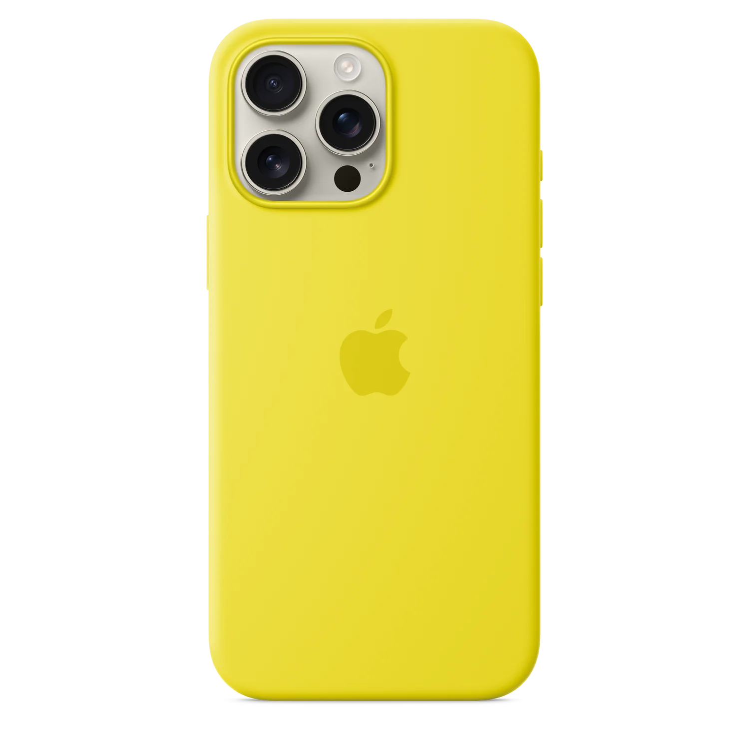 Silicone Cover de iPhone Amarillo