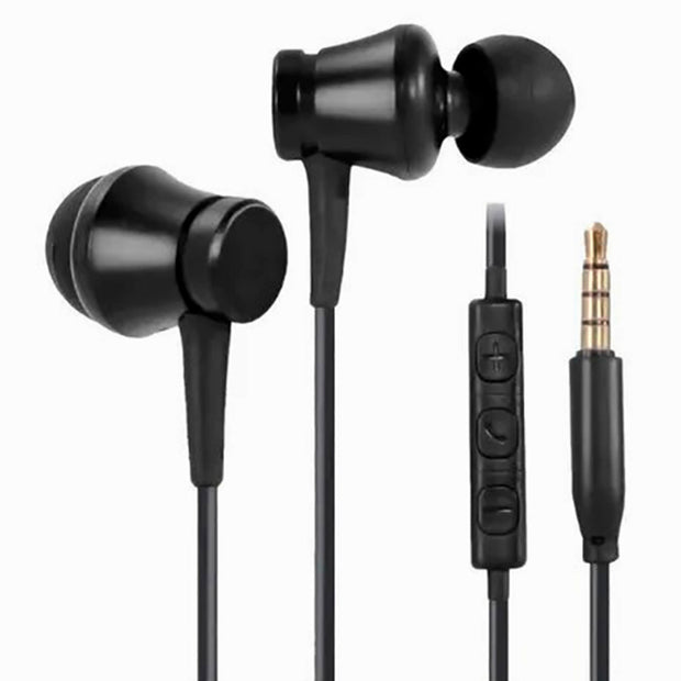 Audífonos Alámbricos In Ear con Micrófono – Jack 3.5mm, Compatibles Universalmente