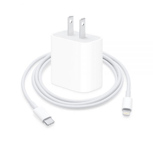 Cargador iPhone 20W con Cable Tipo C a Lightning – Carga Súper Rápida