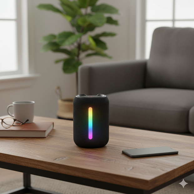 Parlante Bluetooth Portátil e-device EE7 – Sonido Potente, 6h de Música