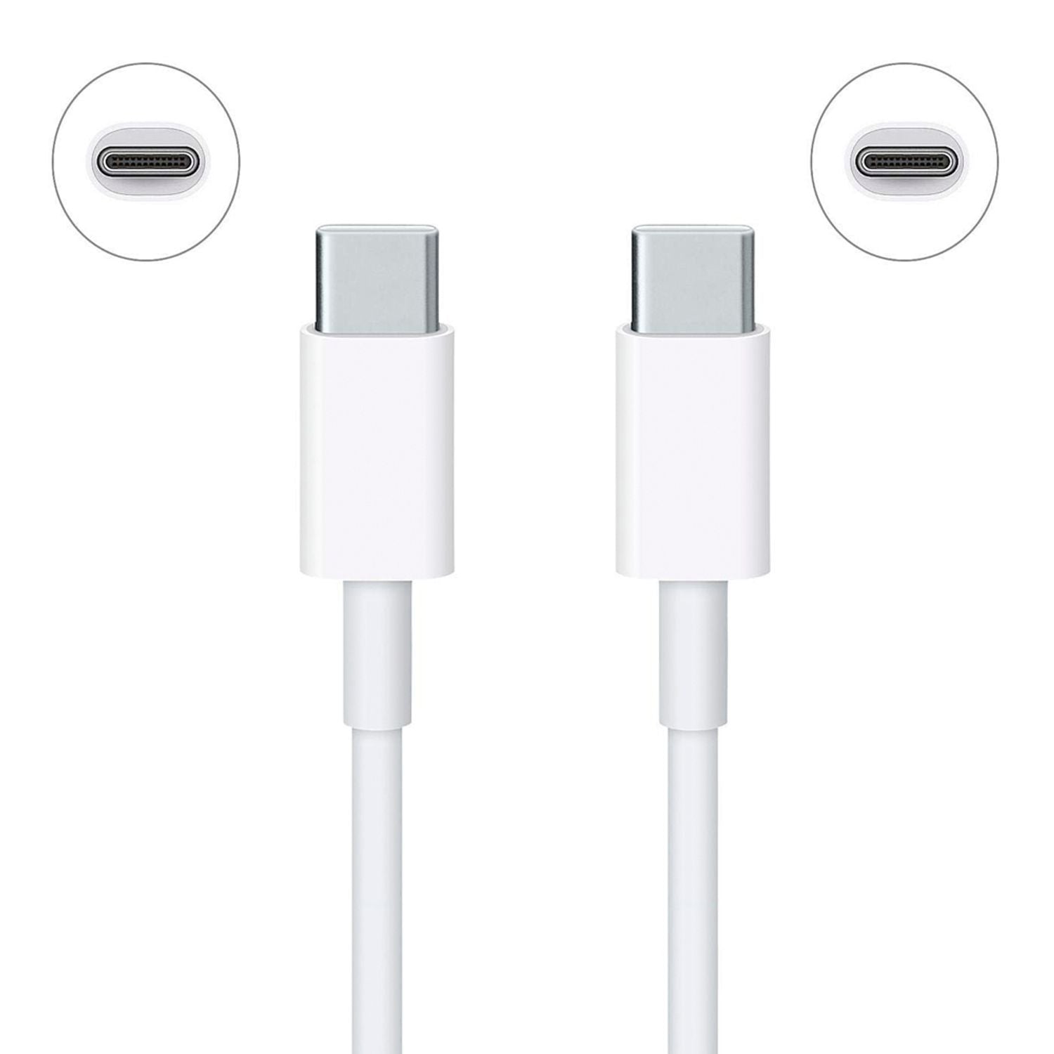 Cable Tipo C a Tipo C para iPhone – Carga Rápida y Transferencia de Datos