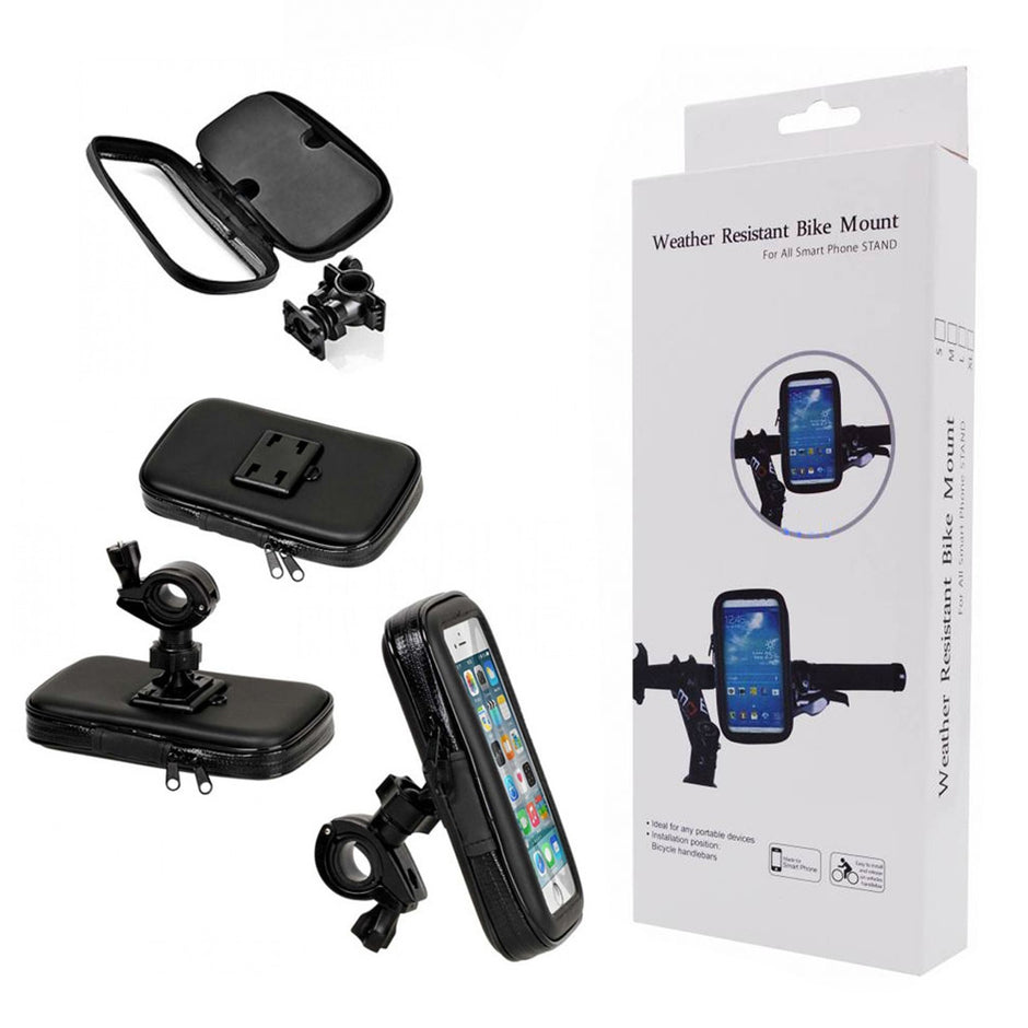 Holder para Motocicleta – Soporte Ajustable para Celular en Retrovisor